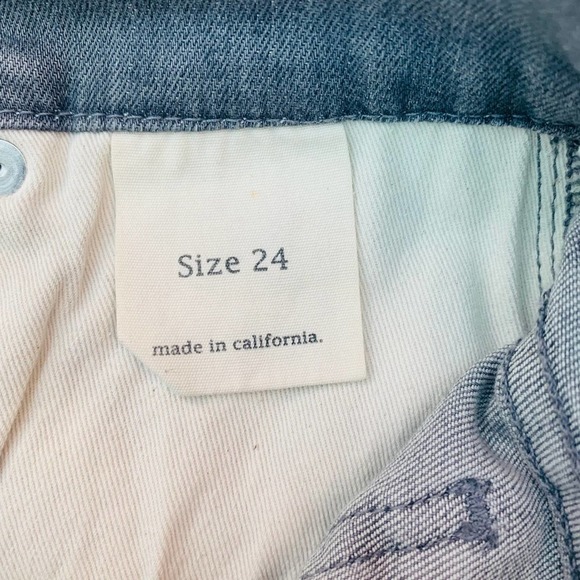 DAOU Denim Co. High Rise Skinny Jeans Rare Size 24 - Picture 9 of 12